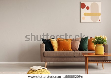 Similar – Image, Stock Photo Painting in the living room II