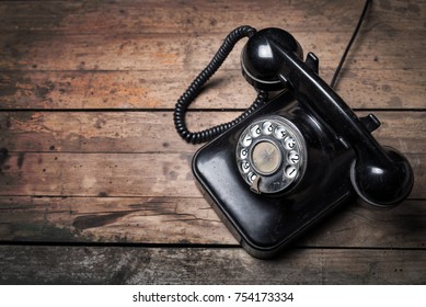 Retro Style Dial Phone
