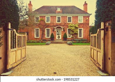 Retro Style English House 