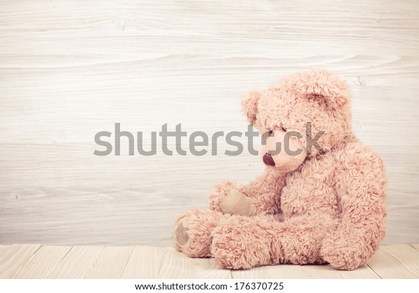 retro teddy bear