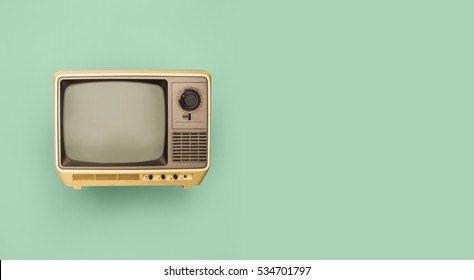 Retro television header - Shutterstock ID 534701797