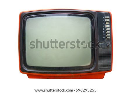 Similar – Image, Stock Photo hitchhikers Yellow TV set