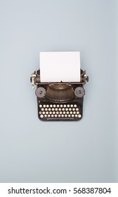 Retro Typewriter Banner