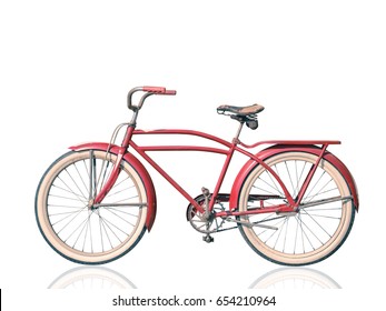 red bicycles