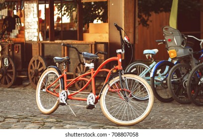 Retro-style Tandem Bicycle