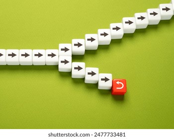 Return to the fork and take the second path. Stick to the plan. Go back to choosing paths.