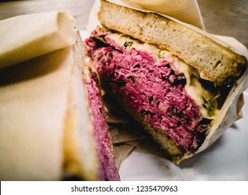 Reuben Sandwich With Pastrami