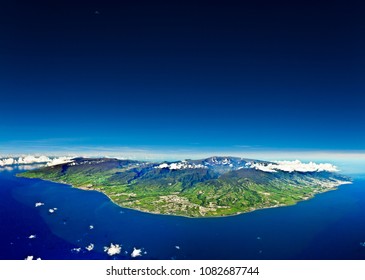 Reunion Island Aerial Photo