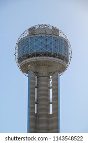 Reunion Tower In Dallas, Texas