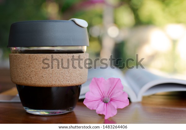 eco glass coffee cup