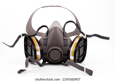 Reusable Halfface Elastomeric Respirator Air Purification Stock Photo ...