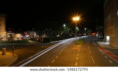 Similar – Image, Stock Photo nocturnal active Night