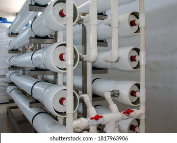 Reverse Osmosis System - Installation Of Industrial Membrane Devices