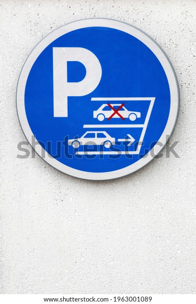Reverse parking only sign at
work 