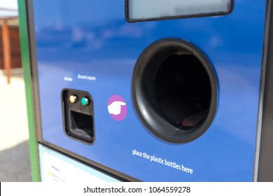 Reverse Vending Recycling Machine.