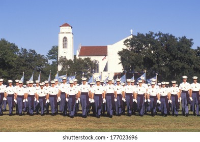 Review Of Cadets, The Citadel Military College, Charleston, South Carolina