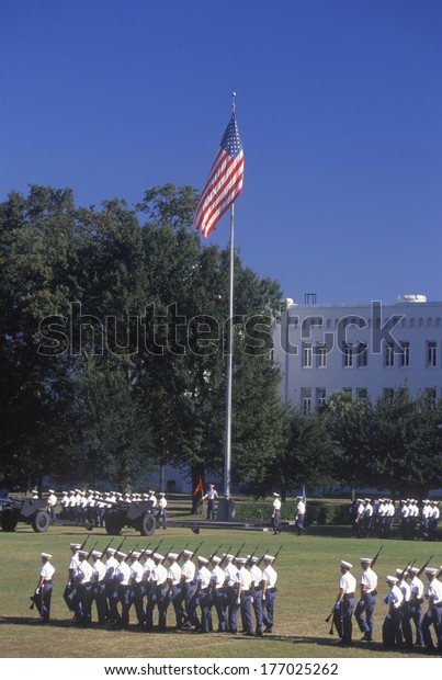 Review of Cadets, The Citadel Military College,\
Charleston, South\
Carolina