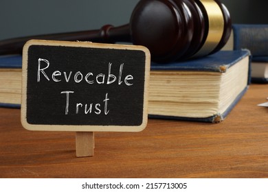 Revocable Trust is shown using a text