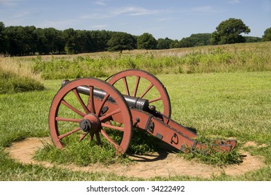 Revolutionary Era Cannon In Valley Forge National Park