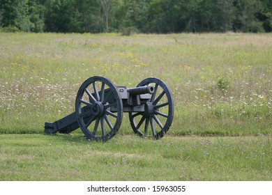 Revolutionary War Cannon At The Saratoga National Historical Park