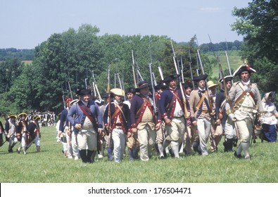 Revolutionary War Reenactment, Freehold, NJ, 218th Anniversary Of Battle Of Monmouth, Monmouth Battlefield State Park