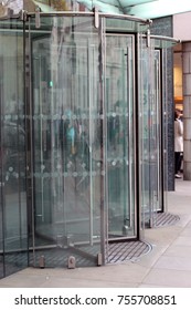 Revolving Glass Doors