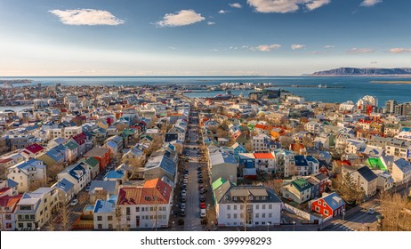 Reykjavik From Above