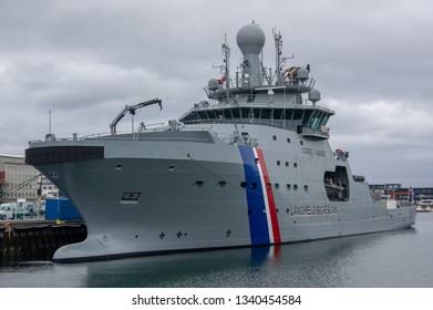 Reykjavik, Iceland 06/24/2019, Icelandic Coast Guard ship