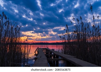 Rezabinec pond, Southern Bohemia, Czech Republic - Shutterstock ID 2085563875