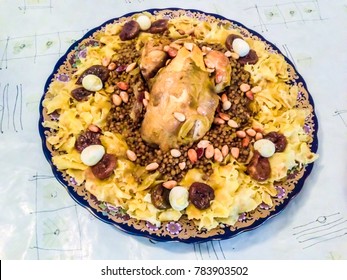 Rfissa Chicken Traditional Food Morocco Stock Photo 783903502 ...