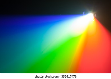 Rgb Spectrum Light Of Projector