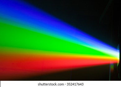 Rgb Spectrum Light Of Projector