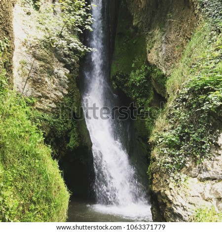 Rhaeadr Dyserth Waterfall