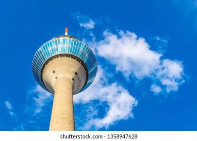 Rheinturm In Dusseldorf, Germany