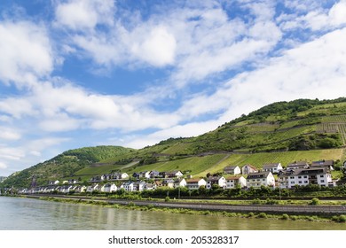 Rhine Wine Growing Town Of Lorch In Hesse, Germany