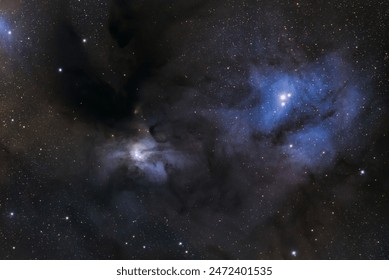 The Rho Ophiuchi cloud complex deep sky photo