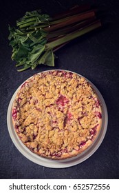 Rhubarb Crumble