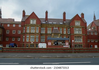 Rhyl, UK. Dec 25, 2021. The Royal Alexandra Hospital Is A Community Hospital. It Is A Listed Building. It's Operated By Betsi Cadwaladr University Health Board.