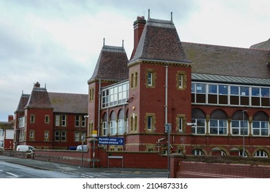 Rhyl, UK. Dec 25, 2021. The Royal Alexandra Hospital Is A Community Hospital. It Is A Listed Building. It's Operated By Betsi Cadwaladr University Health Board.