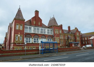 Rhyl, UK. Dec 25, 2021. The Royal Alexandra Hospital Is A Community Hospital. It Is A Listed Building. It's Operated By Betsi Cadwaladr University Health Board.