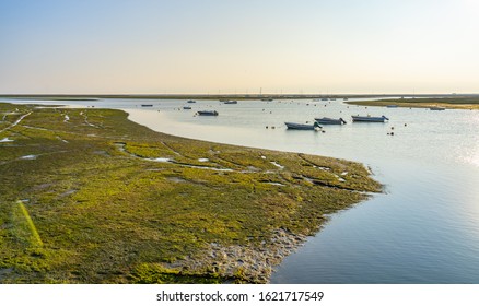 Ria Formosa Park, Algarve, Portugal. Famous for bird watching.