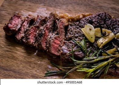 Rib eye steak - Shutterstock ID 495001468