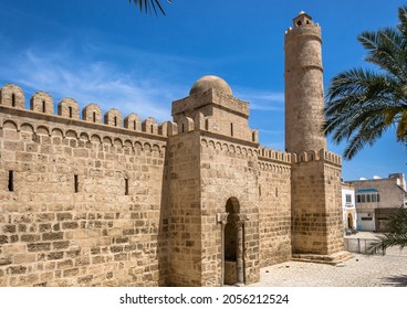 Ribat (an Arabic Term For A Small Fortification Built Along A Frontier) Of The Mediterranean City Of Sousse (or Soussa) Located 140 Km (87 Mi) South Of Tunis, Capital Of Tunisia. 