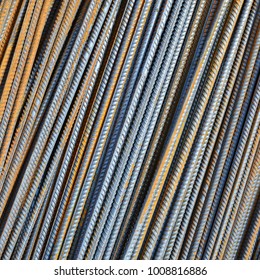 Ribbed Rebar Industrial Photo Stock Photo 1008816886 | Shutterstock