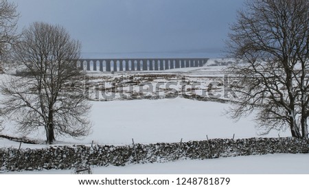 Ribble Head Viaduct on the Settle to Carlise Railway