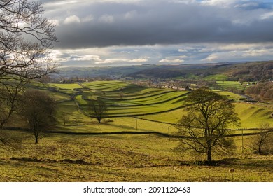 Ribblesdale near to Stainforth above Settle in the Yorkshire Dales