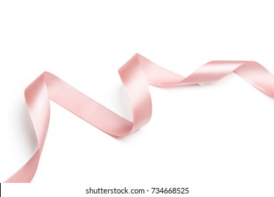 white silk ribbon