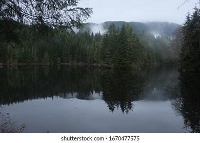 Rice Lake In North Vancouver Canada