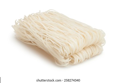 Rice Noodles Isolated