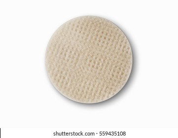Rice Paper Sheet On White Background.Isolated